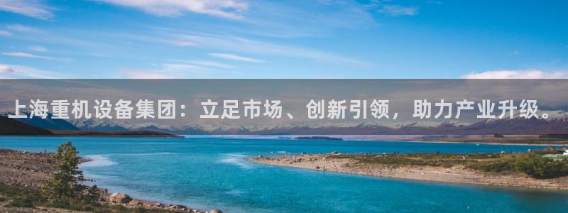 辉达娱乐最新版本更新内容：上海重机设备集团：立足市场、创新引
