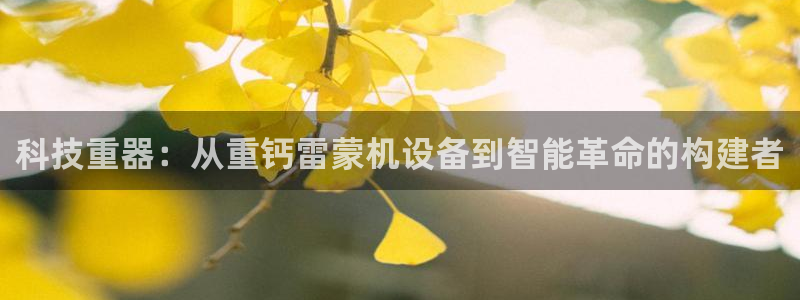 辉达娱乐正规吗：科技重器：从重钙雷蒙机设备到智能革命的构建者