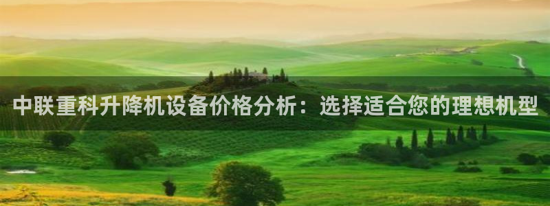辉达娱乐123123：中联重科升降机设备价格分析：选择适合您