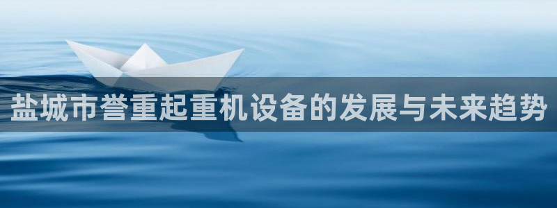 恒达娱乐辉70667：盐城市誉重起重机设备的发展与未来趋势